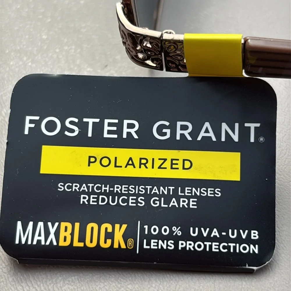 Foster Grant Sunglasses Polarized MaxBlock‎ 100% UVA-UVB SS1019 Brinley